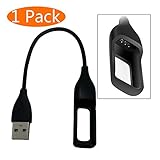 KingAcc Fitbit Flex Charger, Replacement USB Charging Cable Cord Charger Cradle Dock Adapter for Fitbit Flex, Fitbit Flex 1, Fitness Wristband Smart Watch (0.66Foot/22cm)