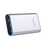 Lumsing Portable Charger 10050mAh Premium External Power Bank for SmartPhones Tablets(Silver)