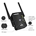 WiFi Range Extender Repeater, Latest 5GHz & 2.4GHz Dual Band 1200Mbps WiFi Repeater Wireless Signal Booster, 360 Degree Full Coverage WiFi Extender Signal Amplifier (300Mbps)