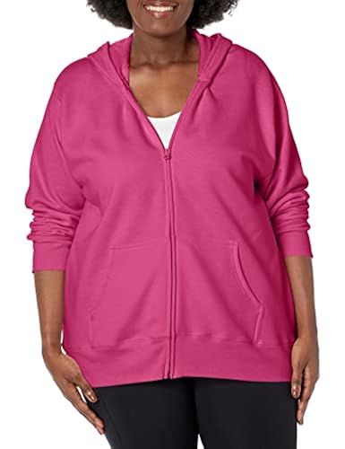 Just My Size Plus Size ComfortSoft EcoSmart Fleece Full-Zip