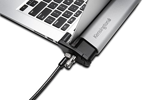 Kensington MacBook and Surface Laptop Locking Station with Keyed Lock Cable, Macbook Locks With 6 Foot Cable, Laptop Security Lock for Macbook Air/Pro, Laptop Locking Cable, K64453WW