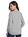 UGET Women's Long Sleeve My Neighbor Totoro Sweatshirt Pullover Shirt Tops (Gray, X-Large)