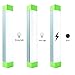 Portable LED Camping Light Stick, XINBAOHONG Emergency Magnetic Work Lamp Lantern, Rechargeable Handy Light for Home Lighting, Outdoor Night Fishing, Hiking,Biking(Green)