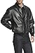 Landing Leathers Men's Air Force A-2 Leather Flight Bomber Jacket - Big 3XL Black