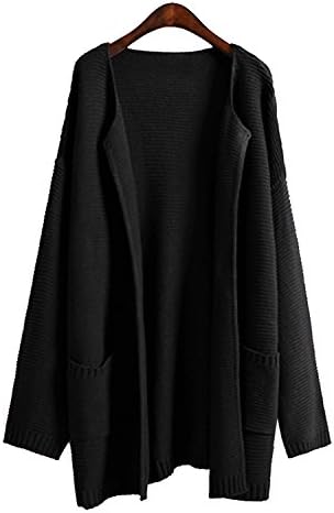 Sicong2 Sweet 2016 Autumn And Winter Women Sweater Jacket Solid Color No Button Female Loose Long Sweaters Navy Blue Pink Knitted Cardigan BlackM Grace