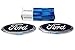 2004-2009 Ford F150 Blue Ford Logo Oval 9 Inch Grille & Tailgate Emblem (2) OEM