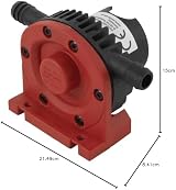 wolfcraft Drill Pump 1300 L/h Plastic Housing for Pools Waterbeds Barrels view 6