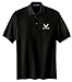 Spiffy Custom Gifts Mens U.S. Air Force Embroidered Polo Shirt X-Large Black