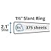 Avery Durable View 3 Ring Binders, 1.5 Inch Slant Rings, 375-Sheet Capacity, Assorted Dark Colors, 4-Pack (05622) – for School, Office, Teachers, Classrooms & Home Organization