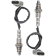 higherbro 2PCS Oxygen O2 Sensor 1 & 2 for 2016-2019 Chevrolet Cruze 1.4L; 2016-2021 Chevrolet Malibu 1.5L; 2017-2022 Chevrolet Spark 1.4L Upstream + Downstream