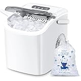 AGLUCKY Ice Makers Countertop,Protable Ice Maker