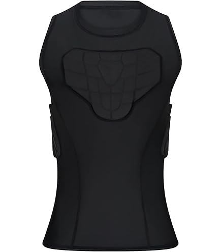 Plastron EvoShield à Coque Gel – Sans Manches – Taille Jeune L / Gris – Neuf Sous Emballage