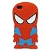 iPhone 6 Case, Maxbomi - 3D Cute Cartoon Marvel Yankees Justice Team New York Super Hero Gangs Spider Amazing Man Silicone Rubber Case for iPhone 6 4.7 inch
