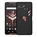 Orzero TPU Case for ASUS ROG Phone (Not fit for Rog Phone 2 2019) Soft Slim with RGB Logo Cutout Full Protection (Lifetime Replacement)-Matte Black