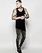 Hipster Men's Hip Hop Long bevel Hem Gym Sport Muscular men Tank Tops Medium Black TV02