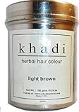 Khadi Natural Ayurvedic Herbal Hair Color Light Brown (150 g)