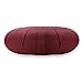 Node Fitness Organic Cotton 17″ Crescent Meditation Cushion – Burgundythumb 2