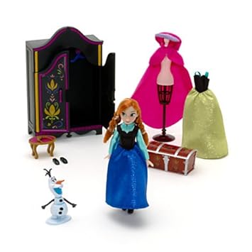 Disney Frozen Anna Wardrobe Playset Includes Anna And Olaf