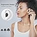 Letscom True Wireless Earbuds, Bluetooth 5.0 Headphones with Microphone, Wireless Running Sports Workout Earphones 3D Stereo Sound, IPX5 Sweatproof, 27 Hours Playtime with Charging Case