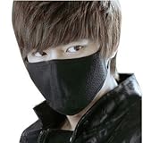 Famixyal Top Quality 2 Pcs Fashion Three Ply Activated Carbon Cotton Warm Mask Anti Dust Mask Anti-fog Mask Earloop Face Mask Safety Respirator Particle Respirator Home and Surgical Face Masks Filter Antivirus Bacteria Fog Haze Protective Guaze Mask