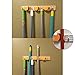 GAINWELL Broom and Mop Holder - Wall-Mounted Mop and Broom Organizer - Perfect for Garage, Kitchen, Basement or Laundry Room - Easy Solution for Mop and Broom Holder Storage Issues!