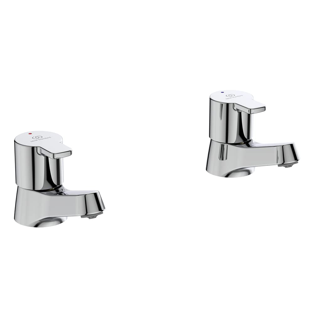 Ideal Standard Calista Pillar Basin Taps, B1146AA,Chrome