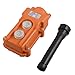 250V 5A 500V 2A 2 Ways Hoist Crane Push Button Switch Orange