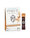 Pique Tea Organic English Breakfast Black Tea Crystals - Gut Health, Fasting, Calm - 14 Single Serve Sticks (Pack of 1)