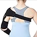 Enshey Shoulder Brace Support Correct Belt -Compression Pad Sleeve for Right or Left Upper Arm & Shoulder Support with Adjustable Straps for Stroke Hemiplegia Subluxation Recovery