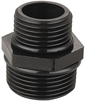 INGG nylon tube &amp; hose fittings,adapter, 1"NPT Male x 3/4” GHT,pack of 2