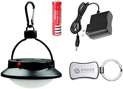 Surborder Shop® 60led Portable Camping Lantern + Dc Charger + Rechargeable Battery + Key Chain