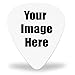 Personalized Guitar Pick - White Eco Friendly Biodegradable - Full-Color Custom Guitar Picks with Your Photo or Design. Durable Material with Detailed Print. Great Gift for Any Musician. (5)