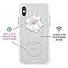 Case-Mate - Car Charms - Decorative Metal Plate + Car Vent Mount - White Flower
