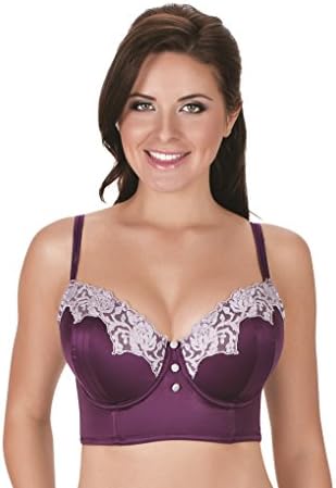 AFFINITAS Parfait Danielle Longline Bra Style 8517-Imperial Purple-36D
