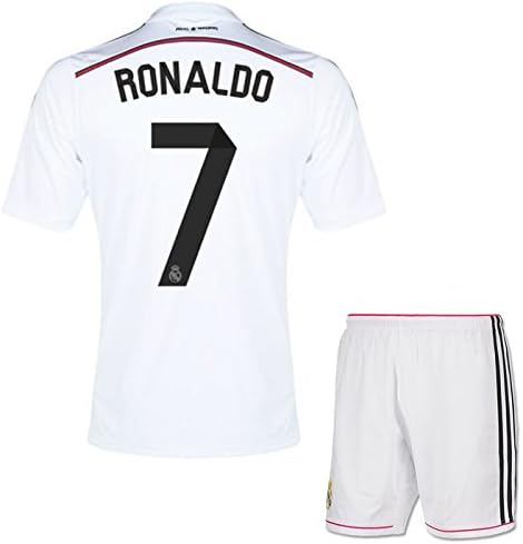 Amazon Co Jp 料品レアル マドリードのユニフォーム14 15ホームアウェー第三サッカーユニフォームbaleクロースjamesロナウドベンゼマサッカーシャツセット Blue S 家電 カメラ