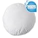 IZO Home Goods Premium Outdoor Anti-mold Water Resistant 16 Inch Diameter Round Round Floor Pillow Insert Cushion Seating