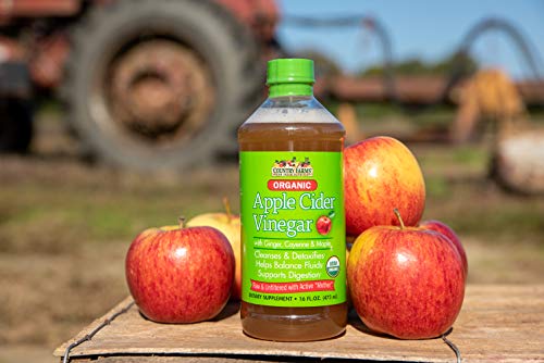 Country Farms Organic Apple Cider Liquid, USDA Organic with Ginger, Cayenne and Maple 32 servings - Thumbnail 5
