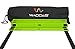 Wacces Speed Super Flat Adjustable Speed Agility Ladder for Soccer, Speed, Football, Fitness with Free Carry Bag ( 8 Rungs - Green )