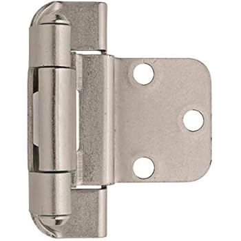Amerock Bpr7565g10 3 8in 10 Mm Inset Self Closing Partial Wrap