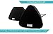August MS515 - Stereo Bluetooth Speaker Pair - Dual Speakers for Smart TVs, Smart Phones, Laptops, PCs, Tablets - Black