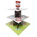 Mining Fun TNT Cupcake Stand & Pick Kit, Pixel Decorations, Mining Fun Parties, Birthdays, Party Supplies, Cake Decorations, 3 Tier Cardboard Cupcake Stand