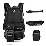 Waterfly Travel Backpacks Casual Daypacks Cute Backpacks Multi Function 3 in 1 Backpacks
