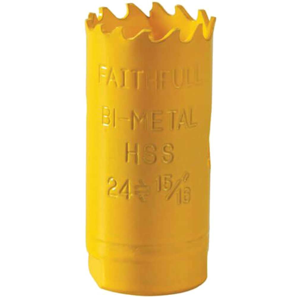 Faithfull FAIHSVP24 Bi-Metal Cobalt Holesaw 24mm