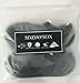SIXDAYSOX Men's 8 Pairs No Show Odor-Resistant Non Slip Socks Shoe Size 6-11