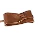 Colorful House Womens Faux Leather Wrap Around Obi Style Waist Band Belt (Brown Faux Leather)