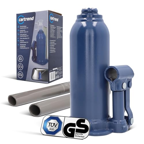 Cartrend 10007 Hydraulic Bottle Jack, 5 ton capacity