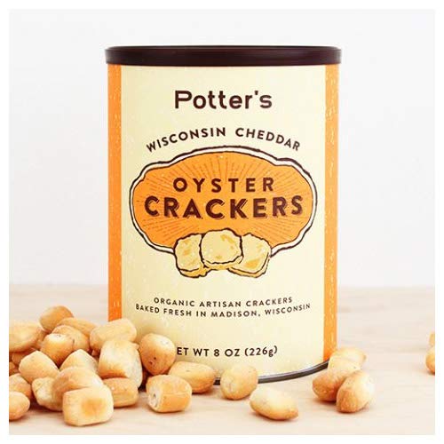 Potter's Oyster Crackers - Wisconsin Cheddar (6 ounce)