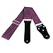 Acoustic Guitar Strap - Soft Cotton no Slide During Playing and Cut Into Your Body Like Nylon - Wide Adjustment Range and Secure Leather Holes-Suitable for All Ages - Classical Design