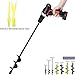 Auger Drill Bit Garden Plant Flower Bulb Auger Rapid Planter Bulb & Bedding Plant Auger for 3/8