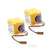 MicroMall(TM) 2Pcs 6V 2400MAH BR-2 / 3AGCT4A Li-ion Battery Compatible with Camera, Mp3/mp4 Player, Calculator and Other Electronic Devices